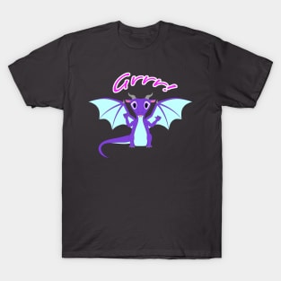 Cute Purple Dragon T-Shirt